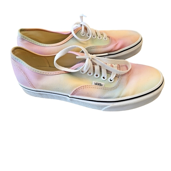 Vans Authentic Aura Shift Tie Dye Skate Canvas Lace Sneakers - Picture 9 of 9
